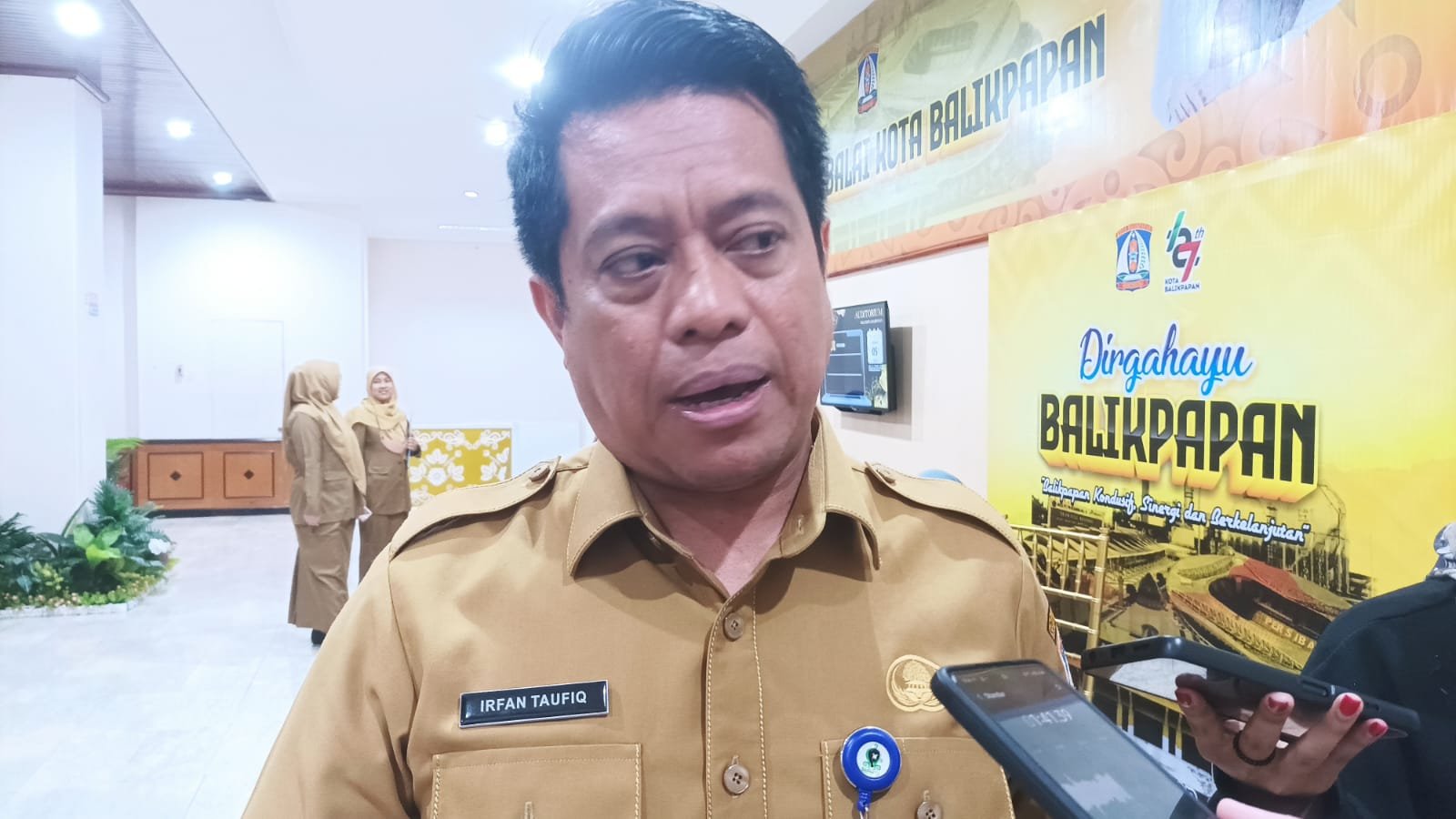 Pembangunan Sekolah di Balteng Sebagai Percontohan, Irfan Taufik: Lapangan Tenis Dijadikan Ekstrakurikuler