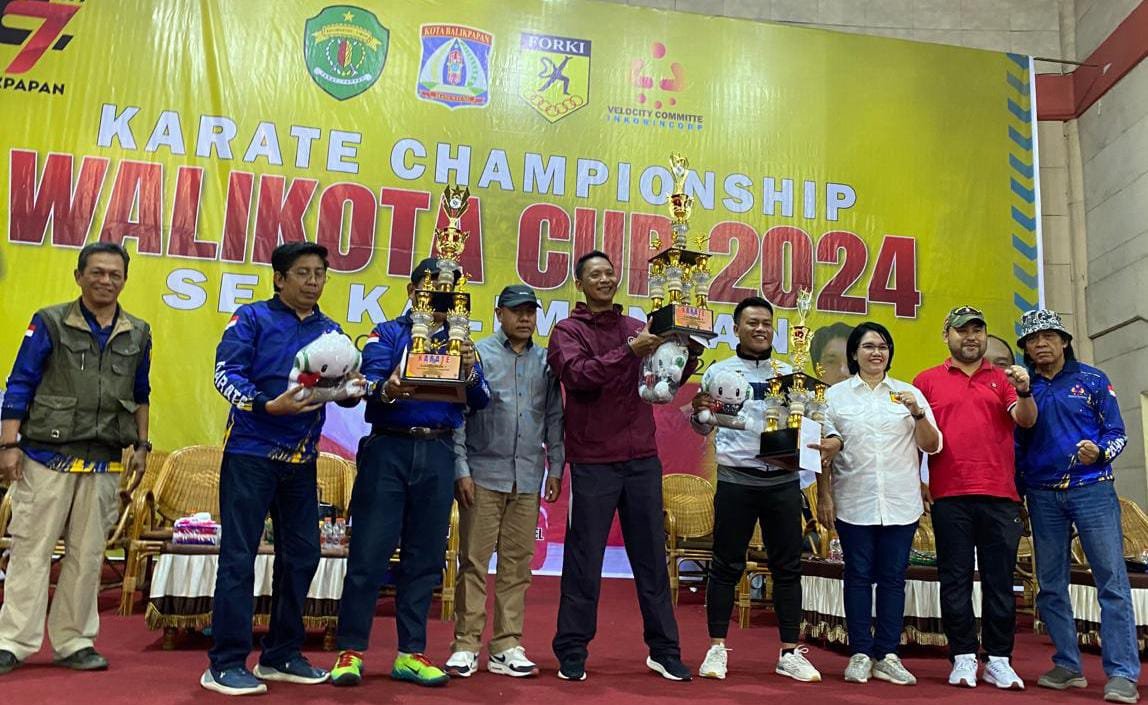 Resmi Ditutup, Karate Championship Wali Kota Balikpapan Cup 2024 Se Kalimantan Diraih Perguruan INKADO