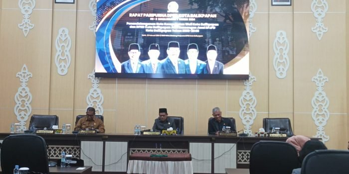 DPRD dan Pemkot Balikpapan Tandatangani Nota Kesepakatan Rancangan Awal RPJPD Tahun 2025-2045