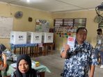 TPS 31 Kelurahan Damai Kecamatan Balikpapan Kota melakukan PSU, pada hari Sabtu (24/2/2024). Foto: BorneoFlash/Niken Sulastri