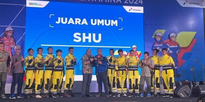 Ajang Bulan K3 PT Pertamina, Tim Borneo Fire Fighter & Rescuer Raih Juara Umum 