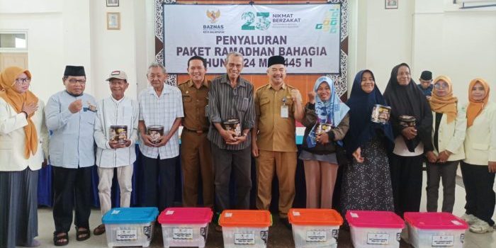 Baznas Kota Balikpapan Salurkan 120 Paket Sembako kepada Mustahik di Kecamatan Balikpapan Utara 
