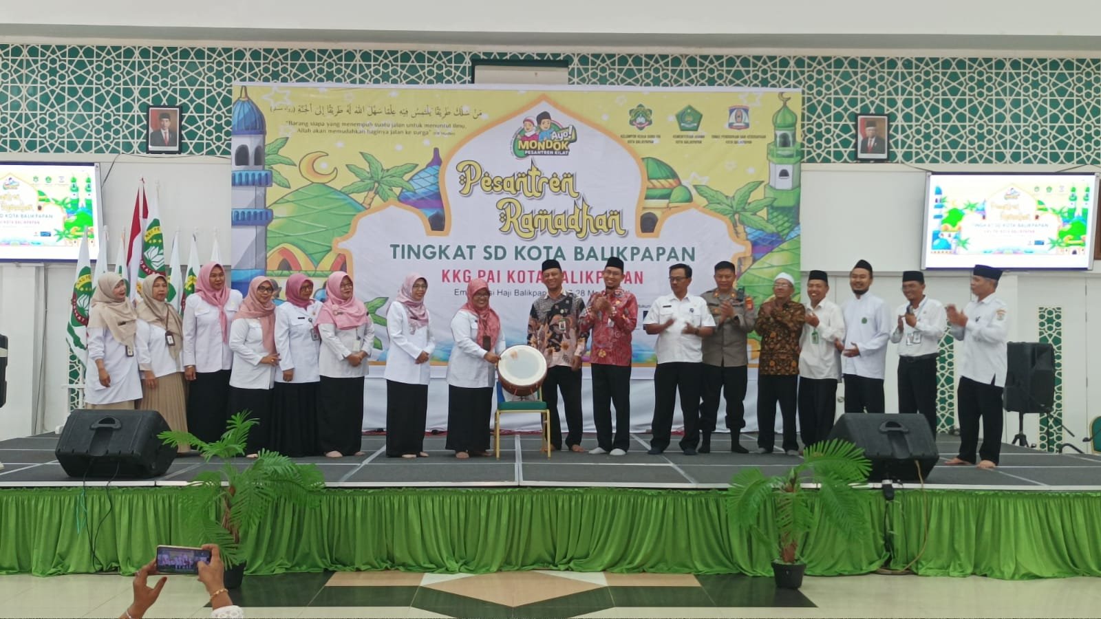 Ratusan Anak SD Se Kota Balikpapan Ikuti Pesantren Ramadan