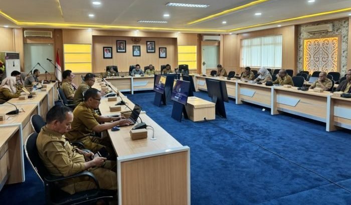 Musrenbang RKPD Kabupaten Paser Tahun 2025 tingkat kecamatan, di Ruang Sadurengas, Setda Paser, pada Senin (26/2/2024). Foto: BorneoFlash/Ist
