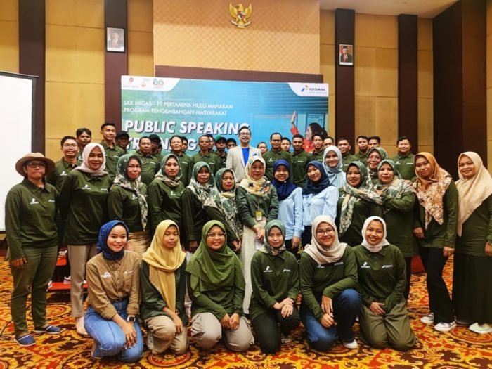 PHM gelar pelatihan public speaking bagi para local hero dan perwakilan Bumdes, di Samarinda, Senin (4/3/2024). Foto: HO/PHM