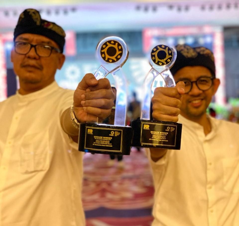 PT PHI dan anak perusahaan meraih 12 penghargaan dalam ajang The 9th Public Relations Indonesia Awards (PRIA) 2024. Foto: HO/PT PHI