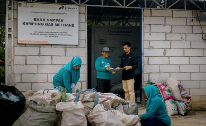 PT PHM berhasil mendorong penggunaan sumber EBT oleh masyarakat, program Wasteco yang dijalankan di TPAS Manggar, Kota Balikpapan. Foto: HO/PHM