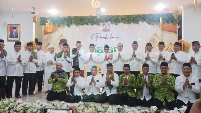Pembukaan pelaksanaan safari ramadan di Aula Rumah Jabatan Wali Kota Balikpapan, pada hari Kamis (14/3/2024). Foto: BorneoFlash/Niken Sulastri