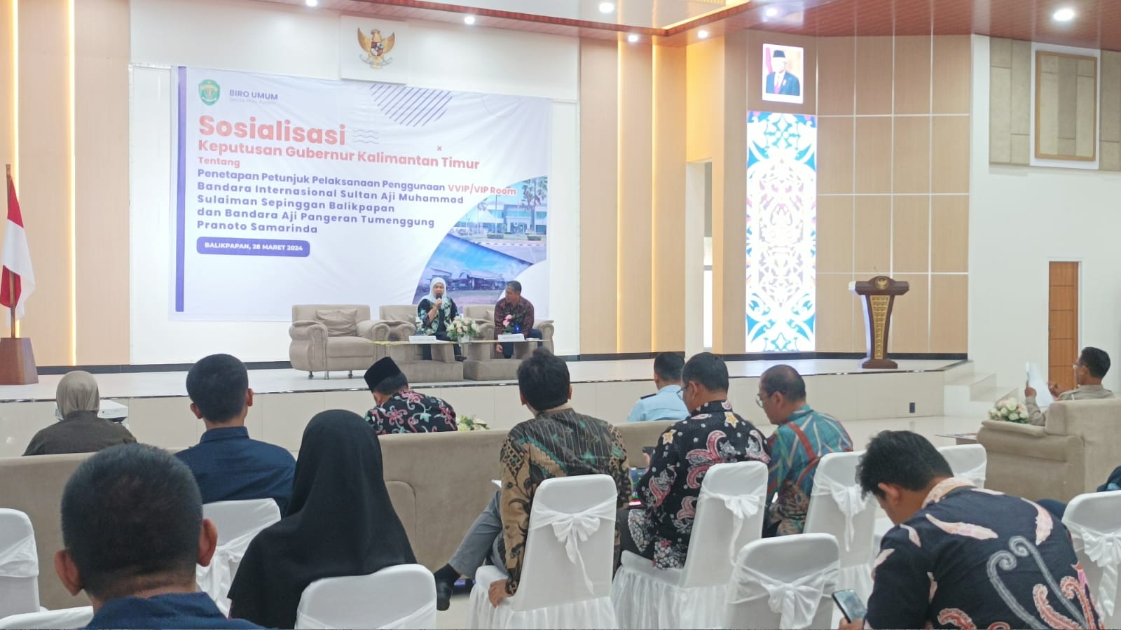 Makin Banyak Tamu ke IKN, Pemprov Kaltim Sosialisasikan Petunjuk Pelaksanaan Penggunaan VVIP/VIP Room Bandara