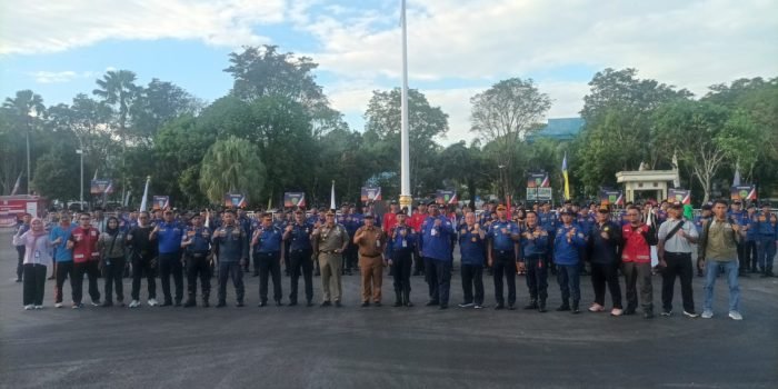 Damkar Se Kaltim Rayakan HUT ke 105 di Kota Balikpapan 