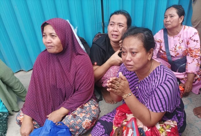 Warga RT 9 Korban Kebakaran Kelurahan Klandasan Ulu Kecamatan Balikpapan Kota. Foto: BorneoFlash/Niken Sulastri