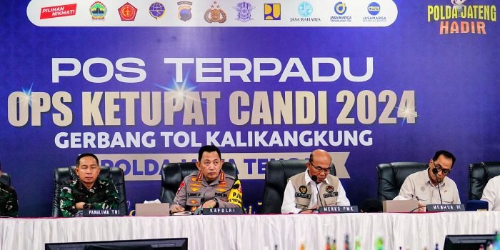 Kapolri Tinjau Tol Kalikangkung, Sebut 3 Hal Prioritas Kesiapan Mudik