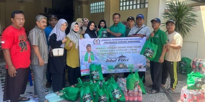 Rutin Dilakukan Setiap Tahun, Halili Adinegara Bagikan Paket Lebaran Idul Fitri 