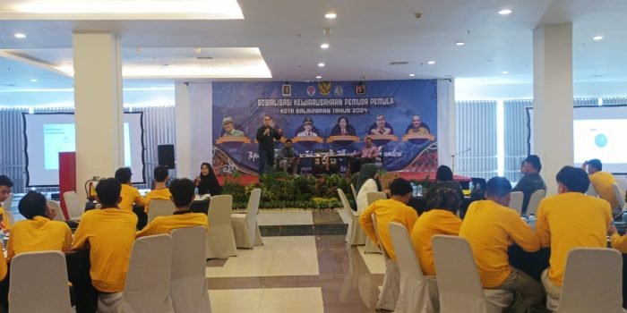 Ratusan Pemuda Balikpapan Ikuti Sosialisasi Kewirausahaan