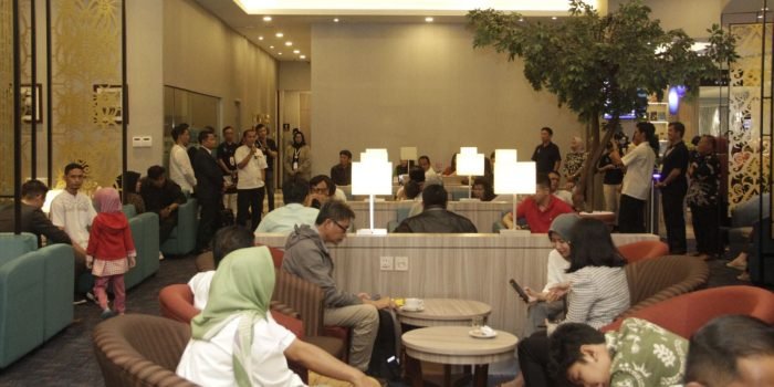 Peresmian Blue Sky Premier Lounge Balikpapan di Bandara SAMS Sepinggan Balikpapan, pada hari Senin (01/04/2024). Foto: BorneoFlash/Ist