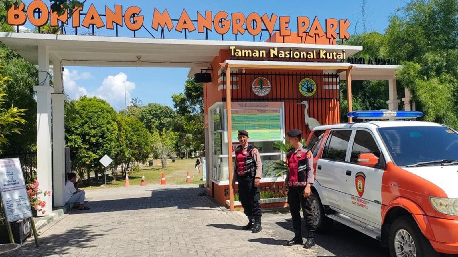 Polres Bontang Tingkatkan Patroli Tempat Wisata pada Lebaran Ke 3