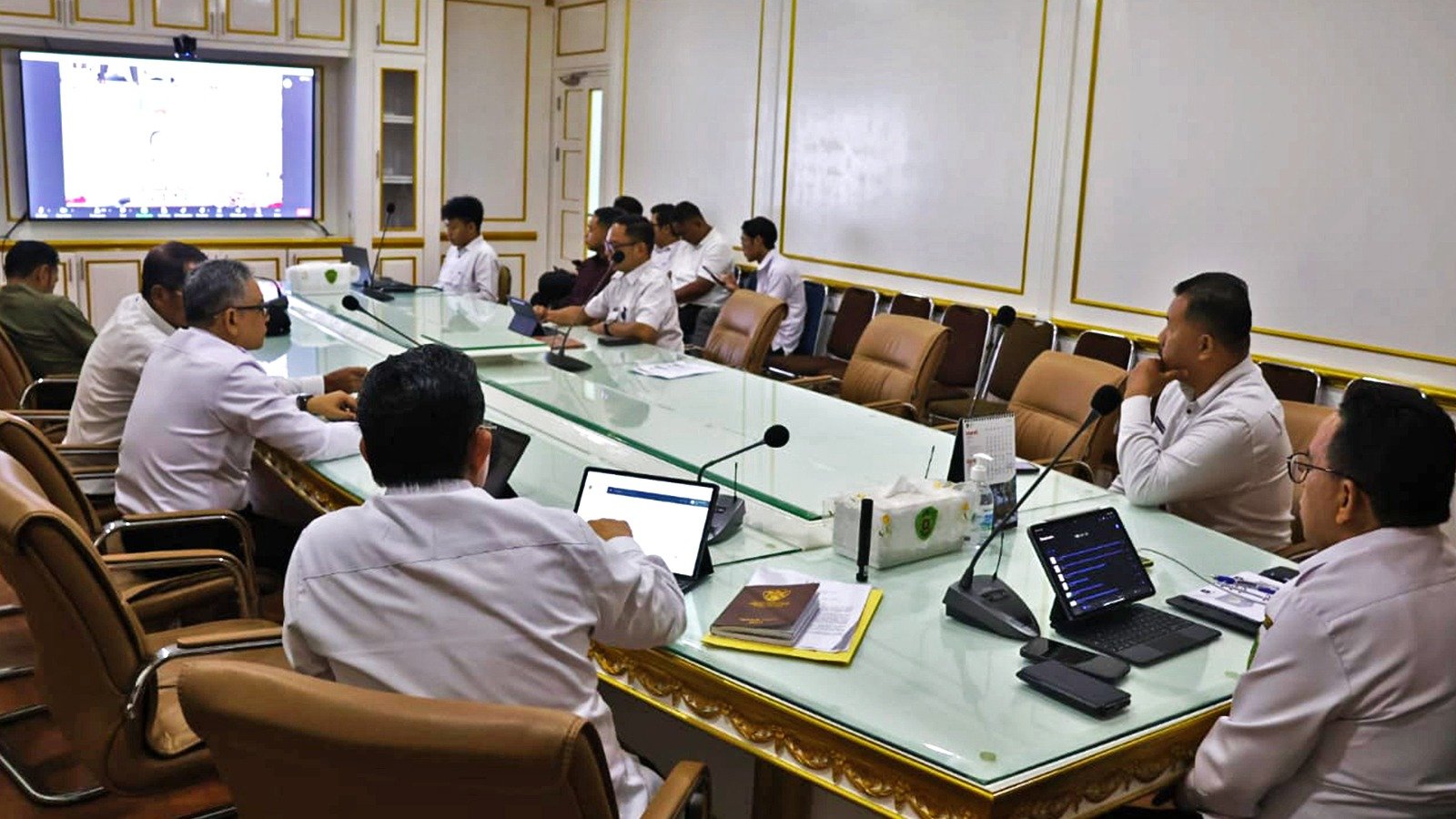 Pj Bupati PPU Ikuti Rakor Virtual Bersama Mendagri, Berikut Arahannya Jelang Pilkada 2024