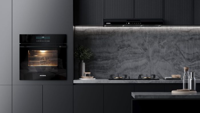 Built-in Oven BO 1661 HABK dikenalkan sebagai respons terhadap tuntutan gaya hidup modern yang cepat dan efisien, inovasi terkini ini mengintegrasikan oven elektronik dan fitur Air Fryer dalam satu perangkat revolusioner. Foto: HO/Modena