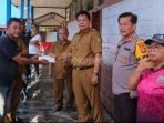 Bupati Mahulu Bonifasius Belawan Geh, fokus meninjau kondisi-kondisi sekolah yang terdampak banjir yang ada di kecamatan Long Bagun, Senin (20/05/2024). Foto: HO/Prokopim Mahulu