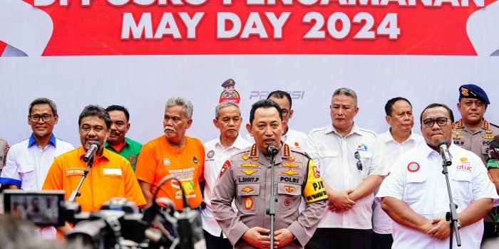 Kapolri Ambil Peran di Aksi May Day: Bentuk Timsus untuk Lindungi dan Kawal Hak Buruh 