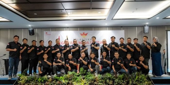 Pelantikan Pengurus Baru Generasi Muda Sriwijaya (GMS) Kalimantan Timur Periode 2024-2027, di Hotel Mercure Samarinda Senin (20/5/2024). Foto: HO/GMS Kaltim