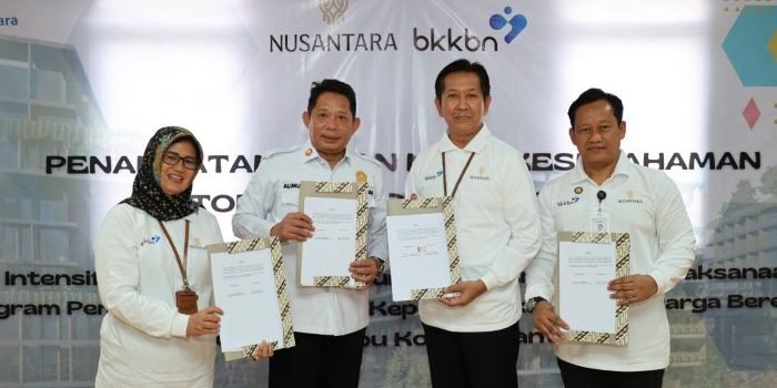 Otorita IKN bersama BKKBN Tandatangani MoU Intensifikasi Penurunan Stunting