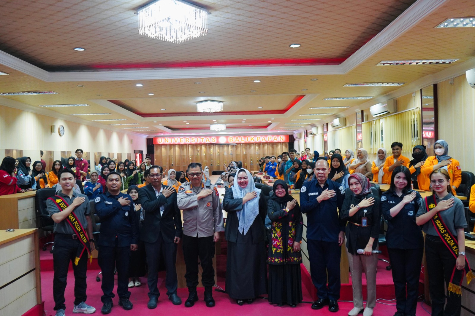 Bid Humas Polda Kaltim Sosialisasikan Pencegahan dan Penanggulangan Kekerasan Seksual di Universitas Balikpapan