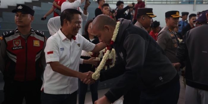 Sambutan untuk Kedatangan Tim U-23 Indonesia