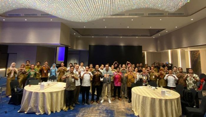 Seminar Nasional dengan tema "Bersama Nusantara Pembangunan Manusia Ibu Kota Nusantara” di Ballroom Hotel Astara, Balikpapan pada Selasa (7/5/2024). Foto: HO/Humas OIKN