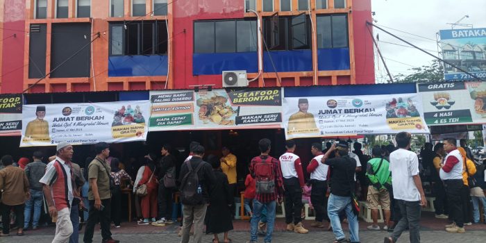 Warga Kota Serbu 1.500 Makanan, Disediakan RMC 