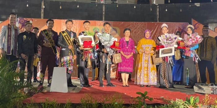 Pj Bupati PPU Semarakkan Malam Puncak Pemilihan Bujang Song dan Ngelok Bawe Benuo Taka 2024