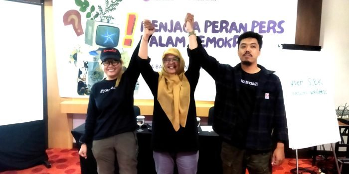 Konferta V, Erik-Niken Terpilih sebagai Ketua dan Sekretaris AJI Balikpapan Periode 2024-2027