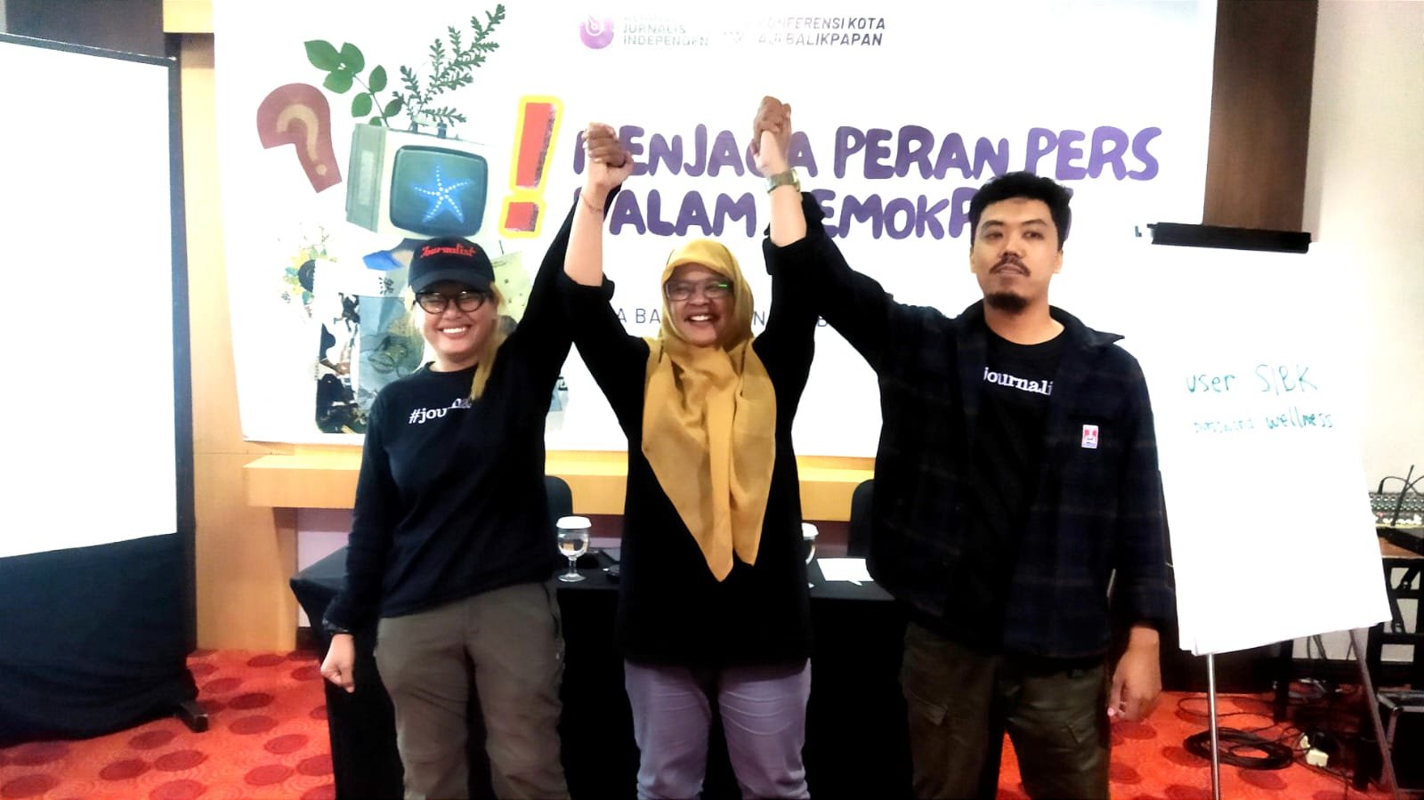 Dari total 34 anggota pemilih, pasangan Erik-Niken unggul dengan suara 79,4 persen. Foto: BorneoFlash/Ist