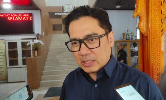 Direktur Utama Perumda Tirta Manuntung Balikpapan (PTMB) , Yudhi Saharuddin. Foto: BorneoFlash/Niken Sulastri