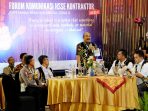 Forum Komunikasi Health, Safety, Security, and Environment (HSSE) Tahun 2024 bersama Mitra Perusahaan di Ballroom Novotel Hotel Balikpapan pada Selasa (21/05/2024). Foto: HO/PT PHI