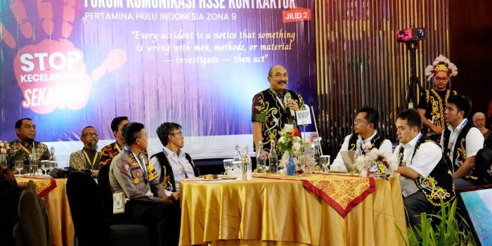 PHSS dan PEP Sangasanga Field Gelar Forum Komunikasi HSSE bersama Mitra Kerja demi Hasilkan Kinerja Keselamatan Yang Unggul