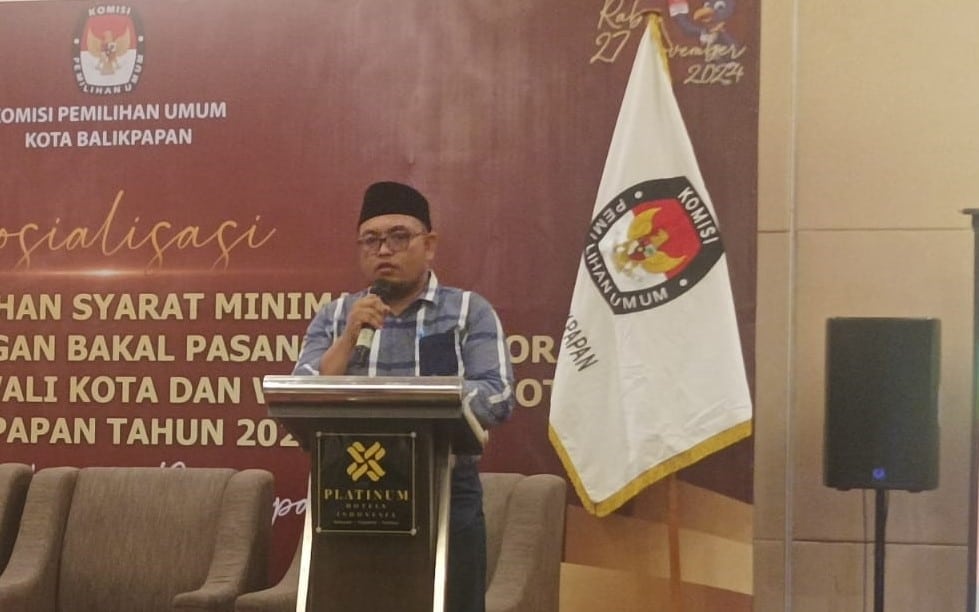Ketua KPU Kota Balikpapan, Prakoso Yudho Lelono. Foto: BorneoFlash/Niken Sulastri