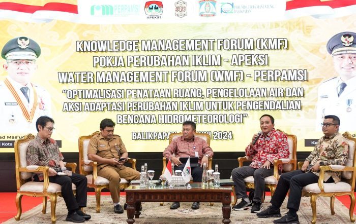Knowledge Management Forum (KMF) Pokja Perubahan Iklim, di Aula Balai Kota Balikpapan, pada hari Senin (3/6/2024). Foto: BorneoFlash/IST