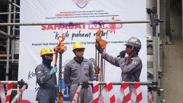 PT Kilang Pertamina Balikpapan (KPB) kembali mengadakan kegiatan kampanye Sahabat Karib untuk menekan angka insiden di lapangan. Foto: HO/PT KPB