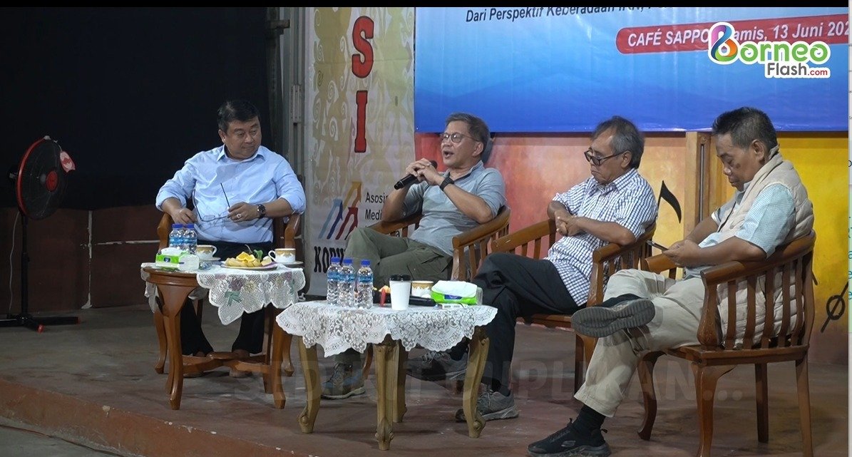 Diskusi Terbuka dari AMSI Kaltim bersama Forum DASI, Datangkan Rocky Gerung ke Balikpapan