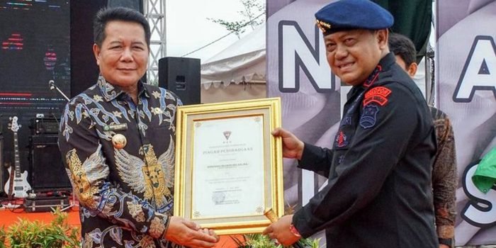 Bupati Mahulu Hadir dalam Peresmian Pembangunan Tahap I Mako Pasukan Brimob II di Tenggarong