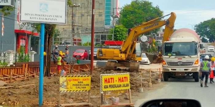Tahun Ini, DPU Balikpapan Lakukan Perbaikan Beberapa Ruas Jalan dan Penataan Trotoar MT Haryono 