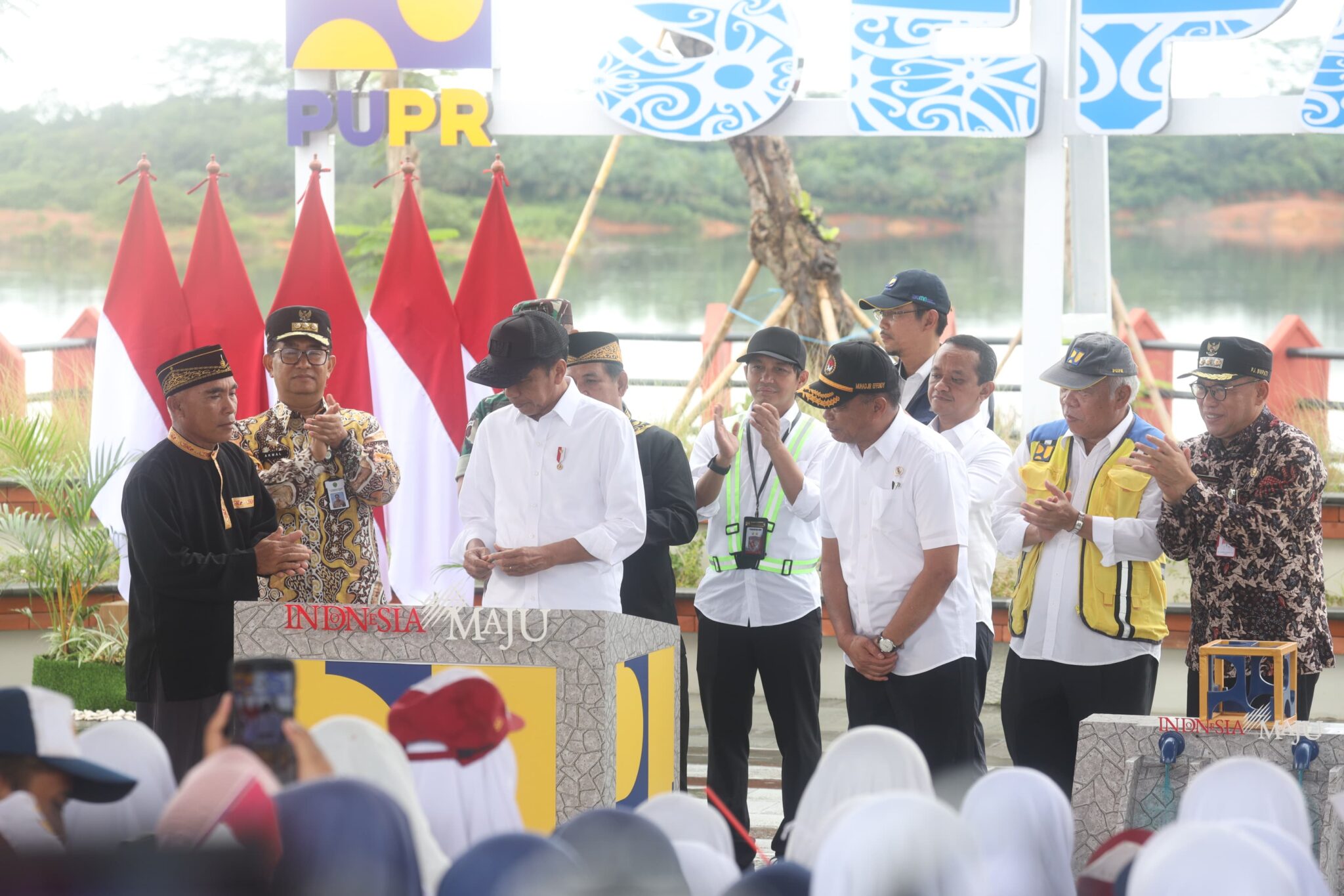 Pj Bupati PPU Dampingi Kunjungan Presiden Jokowi, Resmikan Sejumlah Proyek di IKN