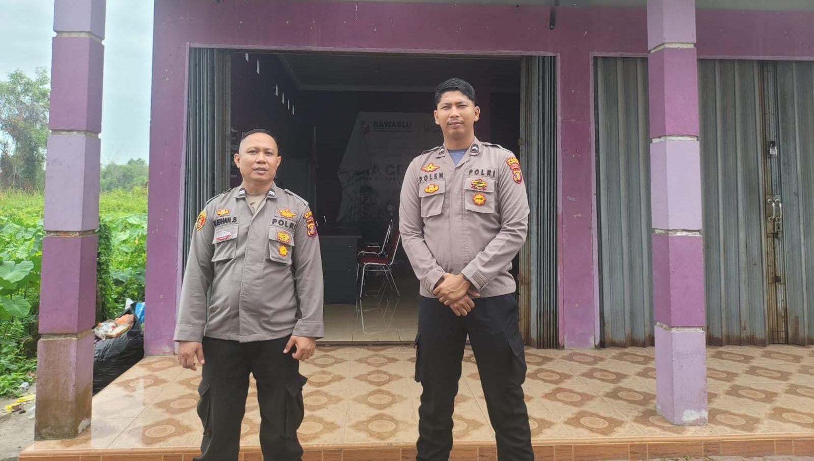 Polsek Muara Jawa Polres Kutai Kartanegara melaksanakan kegiatan patroli dialogis, pada Senin (17/6/2024). Foto: HO/Humas Polda Kaltim