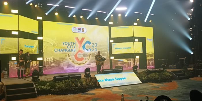 Sekretaris Daerah Kota Balikpapan, Muhaimin saat gala dinner di Ballroom Novotel Hotel Balikpapan, pada hari Sabtu (01/06/2024). Foto: BorneoFlash.com/Niken Sulastri.