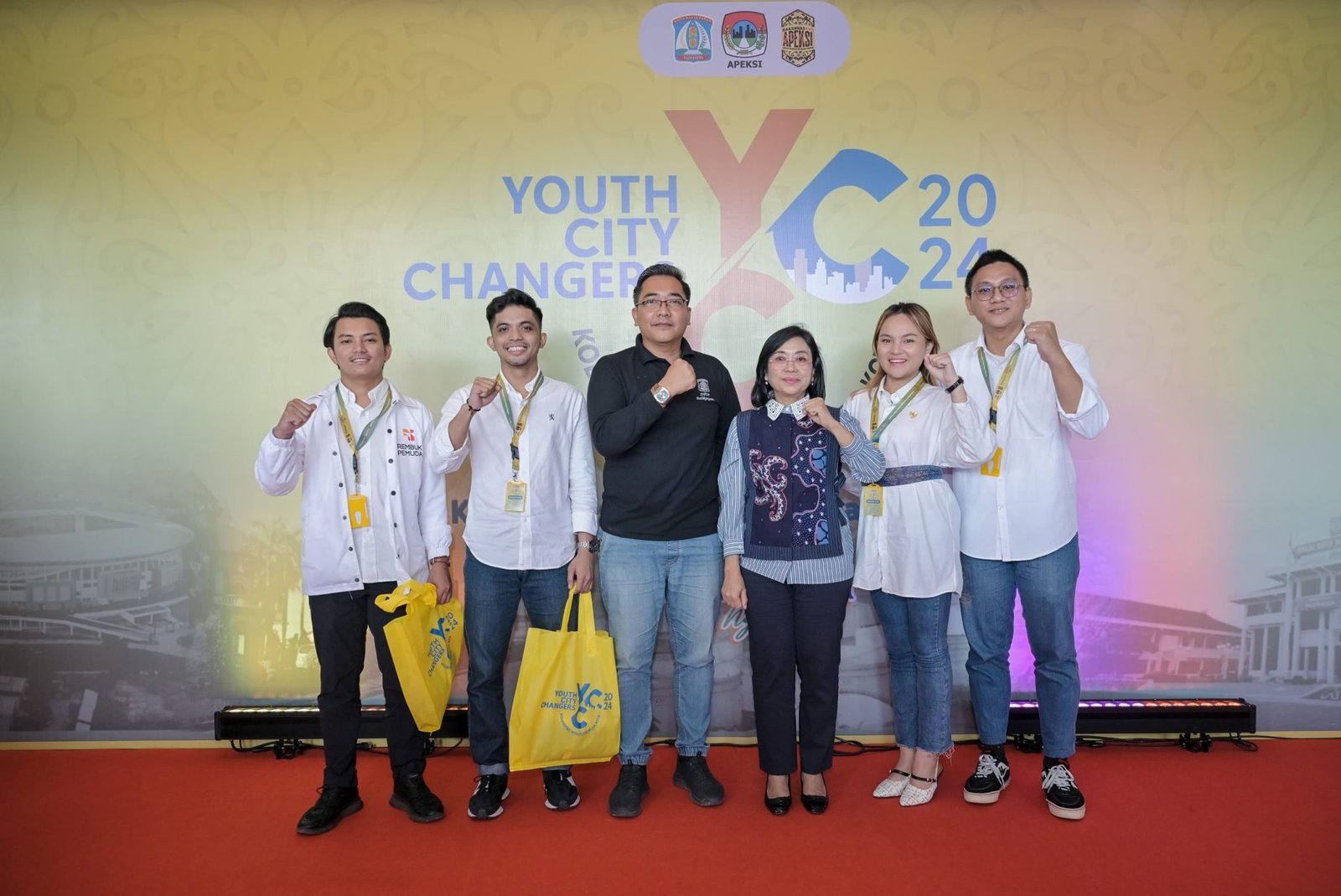 Kadisporapar Kota Balikpapan, Ratih Kusuma turut hadir dalam rangkaian Kegiatan Youth City Changer yang merupakan Rangkaian Kegiatan Apeksi ke 17 yang berlangsung di Kota Balikpapan Foto:BorneoFlash.com/Ist