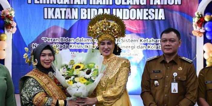 Bupati Paser Fahmi Fadli menghadiri perayaan HUT ke-73 IBI, yang berlangsung di Gedung Awa Mangkuruku, Kecamatan Tanah Grogot, Kabupaten Paser, Kalimantan Timur, Senin (24/6/2024). Foto: BorneoFlash/IST