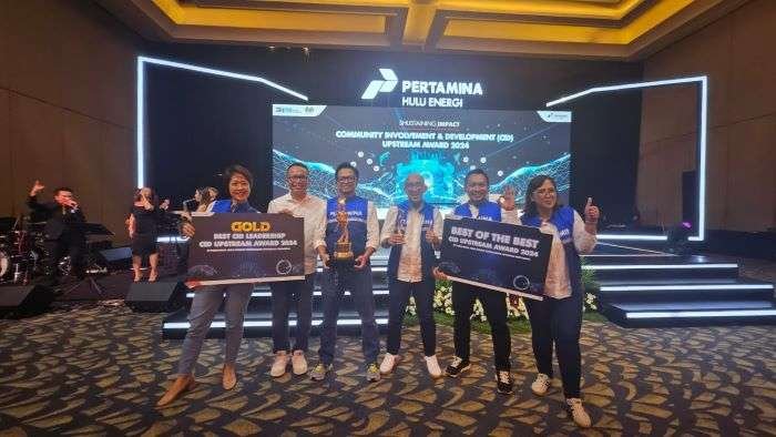 Bukti Keberhasilan Program TJSL, PHI Raih 14 Penghargaan Dengan Penghargaan Tertinggi CID Upstream Awards 2024. Foto: HO/PHI