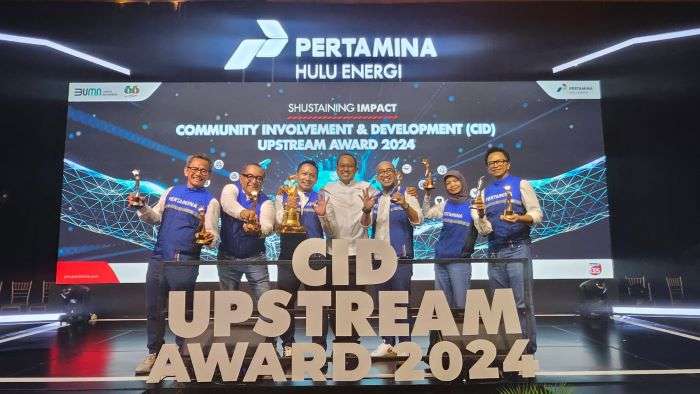 Bukti Keberhasilan Program TJSL, PHI Raih 14 Penghargaan Dengan Penghargaan Tertinggi CID Upstream Awards 2024. Foto: HO/PHI