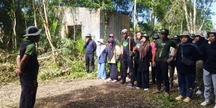 DLH Paser kini bekerjasama dengan komunitas Untuk Bhumi Indonesia (Yayasan Earth Devotion Borneo) melakukan konservasi pohon ulin yang dimulai pada 21 Juli lalu. Foto: BorneoFlash/IST